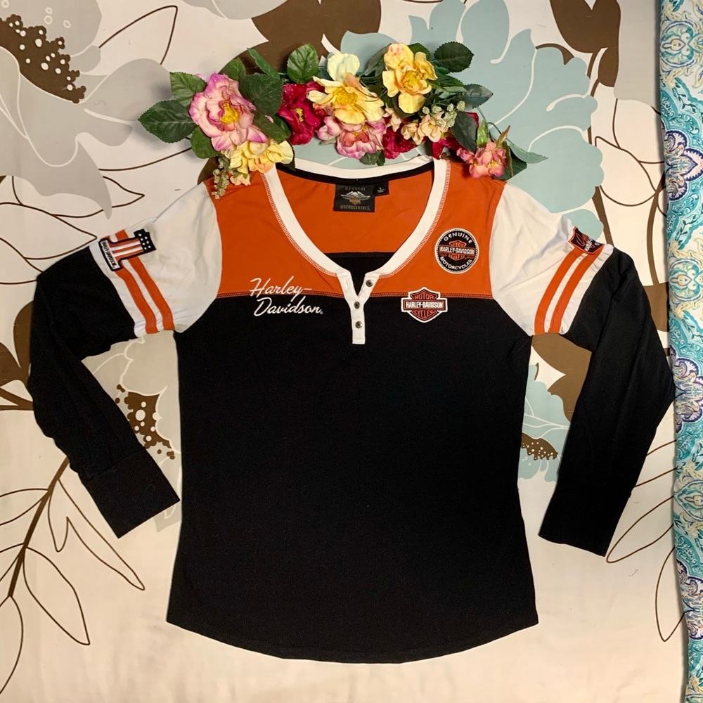 🤗 ladies Harley-Davidson Top.